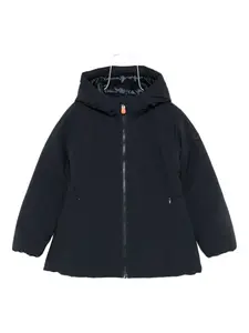 Стеганое пальто с капюшоном Save The Duck Kids, синий