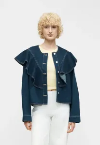 Блузка с оборками vmfia Vero Moda, Medium Blue Denim