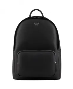 Круглый рюкзак Emporio Armani, черный