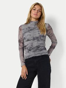 Узкая блузка Noisy May, серый