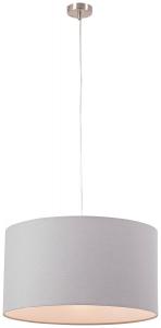 Подвесной светильник Novel, 45x120 см, серый/никельа