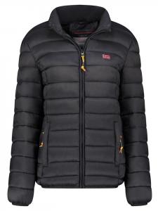 Стеганая куртка Geographical Norway Steppjacke Atikolor, черный