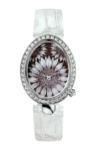 Часы Breguet Reine de naples 8958 с золотом и бриллиантами 40 х 31,95 мм