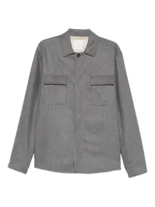 Рубашка на пуговицах Eleventy, серый