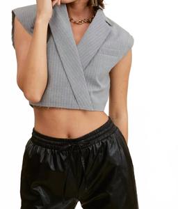 Куртка-жилет Cooper в сером цвете Mimosa, серый