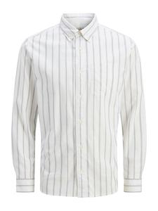 Рубашка Slim Fit на пуговицах Jack & Jones Premium JPRBLUBrook, белый