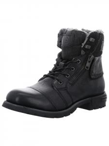 Bugatti Черные ботильоны