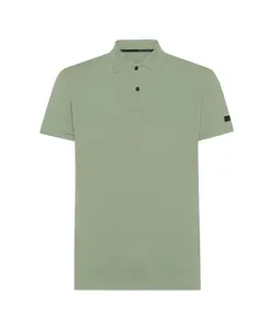 Рубашка-Поло оксфорд шалфейно-зеленого цвета Rrd, зеленый