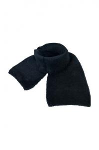 Детский шарф DORIO из смесовой шерсти Jamiks, черный