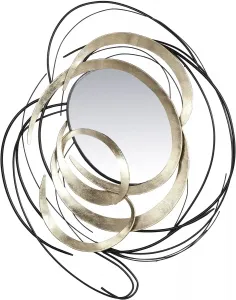 Casablanca by Gilde Настенный декор "Wall Relief Elegante" 115х90х8 см, черно-золотой