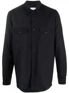 Рубашка с длинными рукавами Aspesi, синий