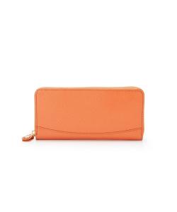 Длинный круглый кошелек Topkapi COLORATO с тиснением под квадратную зернистую текстуру.