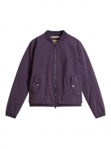 Бомбер с манжетами в рубчик WOOLRICH, фиолетовый