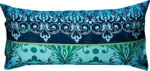 Наволочка синяя 40x80 см Erwin Müller