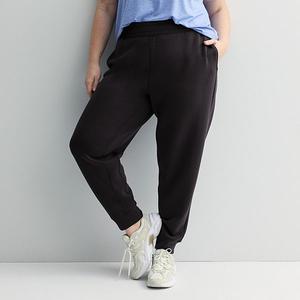 Брюки Plus size ultracomfort tapered Tek Gear, Mineral Black