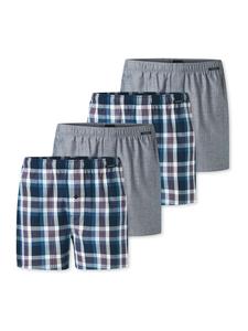 Боксеры Schiesser, синий/серый