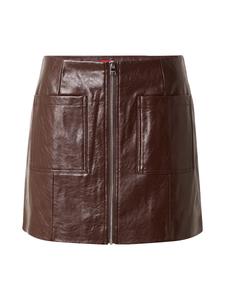 Юбка HUGO Ralitte-1, темно-коричневый