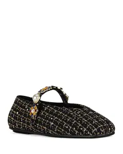 Женские балетки Amarissa 2 с декором Jeffrey Campbell, черный