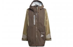 And Wander X TERREX X And Wander Ветровка Женская Темно-Оливковый Зеленый Adidas