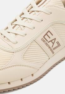 Кроссовки на шнуровке BLACK&WHITE UNISEX EA7 Emporio Armani, бежевый