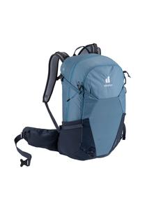 Походный рюкзак Futura 27 нагрудный ремень, сетчатая спинка, подготовка системы гидратации, встроенный дождевик для женщин и мужчин deuter, цвет Atlantic-Ink