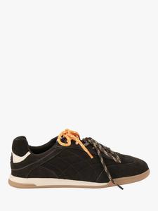 Levon Double Lace Suede Trainers KG Kurt Geiger, Brown