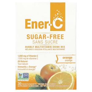 Добавка Ener-C Bubbley Multivitamin Drink Mix, апельсин, 30 пакетов по 5,35 г