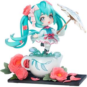 Hatsune Miku Vocaloid Flower Branch Hydrating Chibi Figure 12.5cm QINGCANG, hatsune miku-kanojo, tsuyu, aneko
