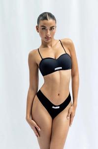 Бразильские трусы SECOND SKIN PANTY BRAZILIAN GOD SAVE QUEENS, черный