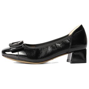 Senda Женские туфли на высоком каблуке абрикосово-черные, цвет Black