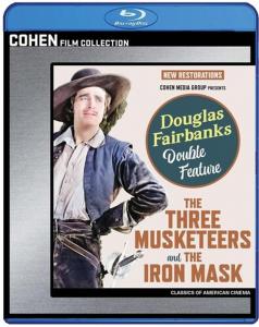 Диск Blu-ray Douglas Fairbanks Double Feature: Three Musketeers / Man In The Iron Mask