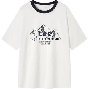 Lee Футболка белая детская возраст 3-7 лет