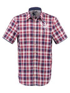 Традиционная рубашка Ротул средне-красного цвета OS-Trachten