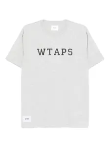 Футболка с логотипом WTAPS, серый