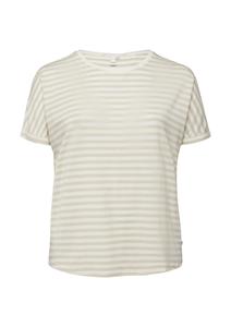 QS Футболка в светло-бежевом цвете