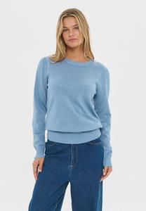 Джемпер Saint Tropez MILASZ PULLOVER, Blue Shadow Melange/Mottled Light Blue