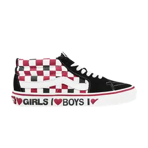 Кроссовки Sk8-Mid Vans, красный
