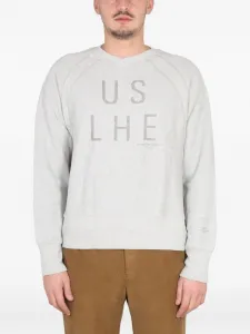 Свитшот с круглым вырезом Engineered Garments, серый