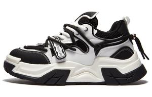 Антискользящие износостойкие массивные низкие кроссовки унисекс RIFUGIO VO', черно-серые