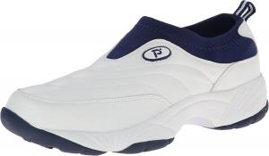 Женские кроссовки с легкой посадкой Propet Wash N Wear II - Серые Propét, белый/синий