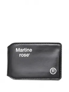 Кошелек с логотипом Martine Rose, черный