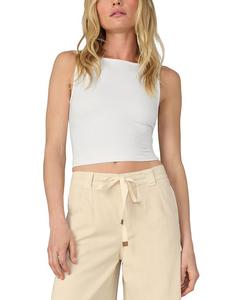 Майка с лодочкой Joe's Jeans, белый