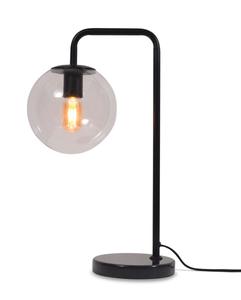 Настольная лампа It's about Romi, 32x20x53 см, черный/прозрачный
