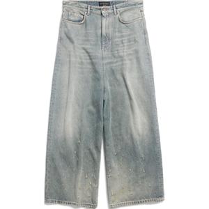 Повседневные брюки унисекс синие Balenciaga, синий