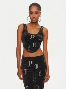 Топ slim fit Cait JCMCS224252 Juicy Couture, черный
