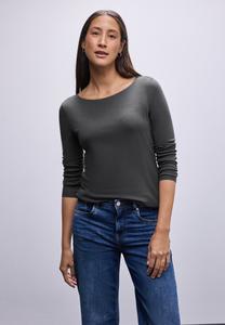 Топ Street One BASIC , Grau/Dark Grey