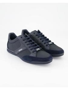 Кроссовки на шнуровке BOSS, синий