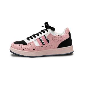 CLEARTASTE Износостойкие и легкие низкие женские скейтерские кроссовки Black Pink, цвет Black Pink
