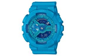 CASIO Часы Women's Blue Watch GMA-S110VC-2A, Sky Blue Watch Dial