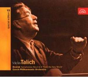 Диск CD Dvorak: Symphonies Nos. 8 & 9 "From the New World" - Antonin Dvorák, Vaclav Talich, Czech Philharmonic Orchestra